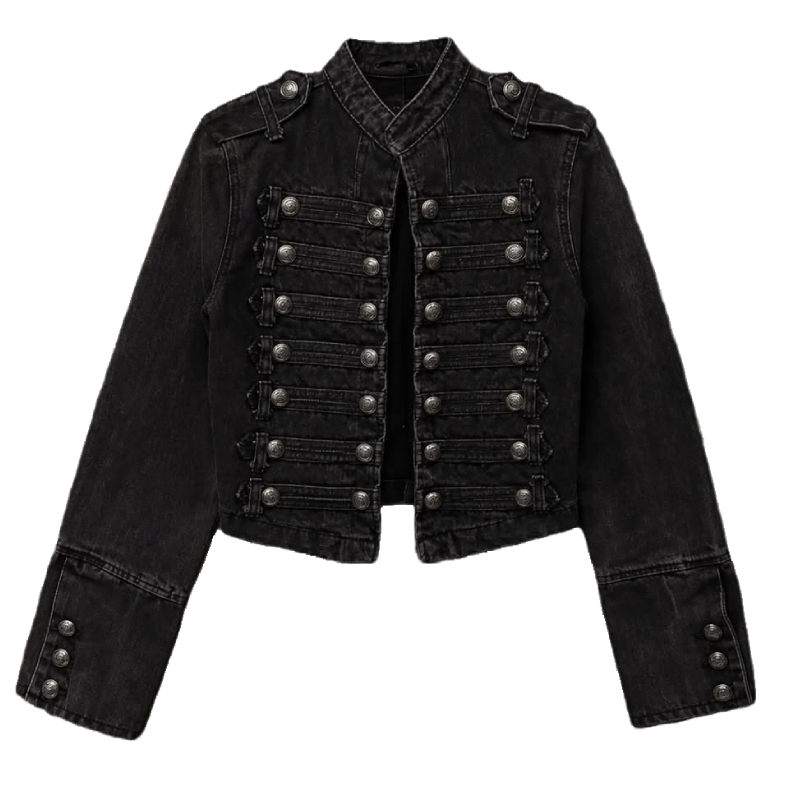 Noir Rivet Jacket