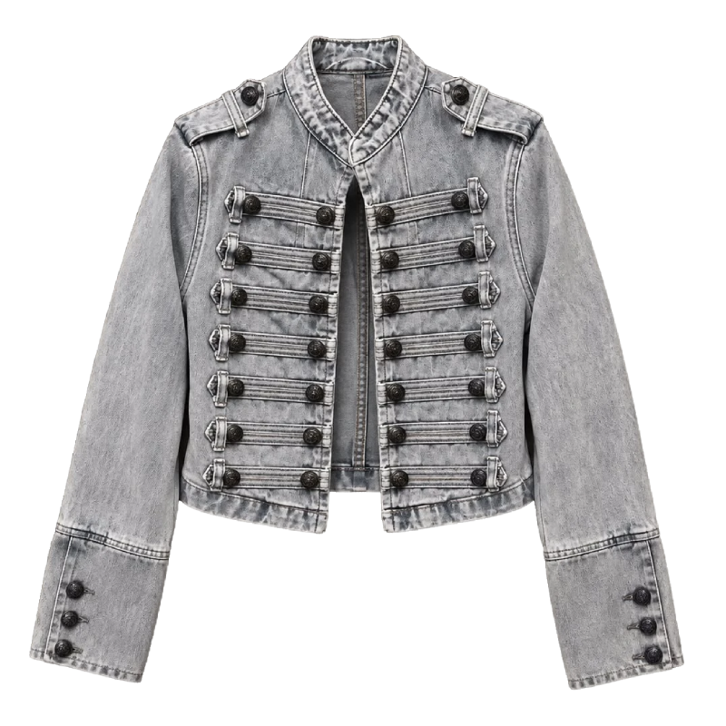 Noir Rivet Jacket