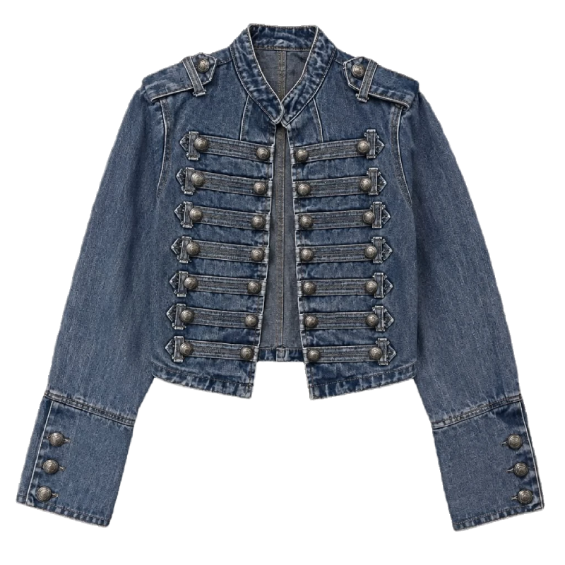 Noir Rivet Jacket