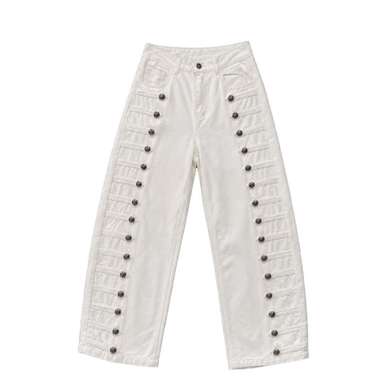 Noir Rivet Denim